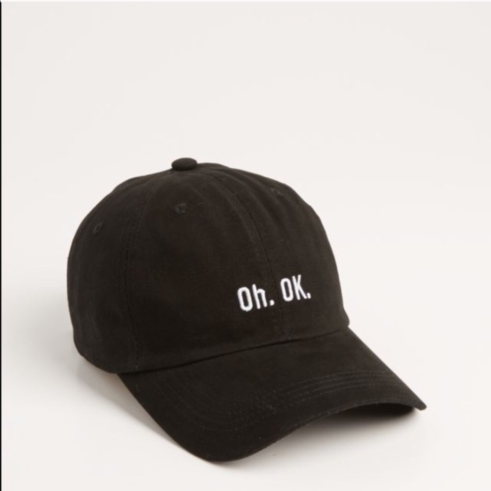 Rue 21 Black "Oh. Ok" Dad Hat